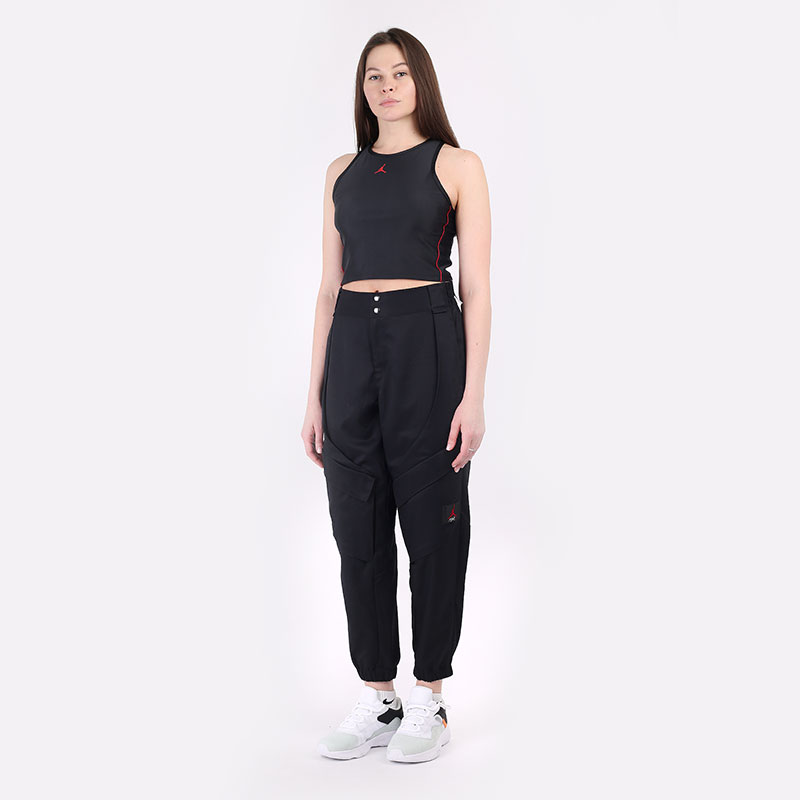 женский черный топ Jordan Essential Crop Top DD0283-010 - цена, описание, фото 6